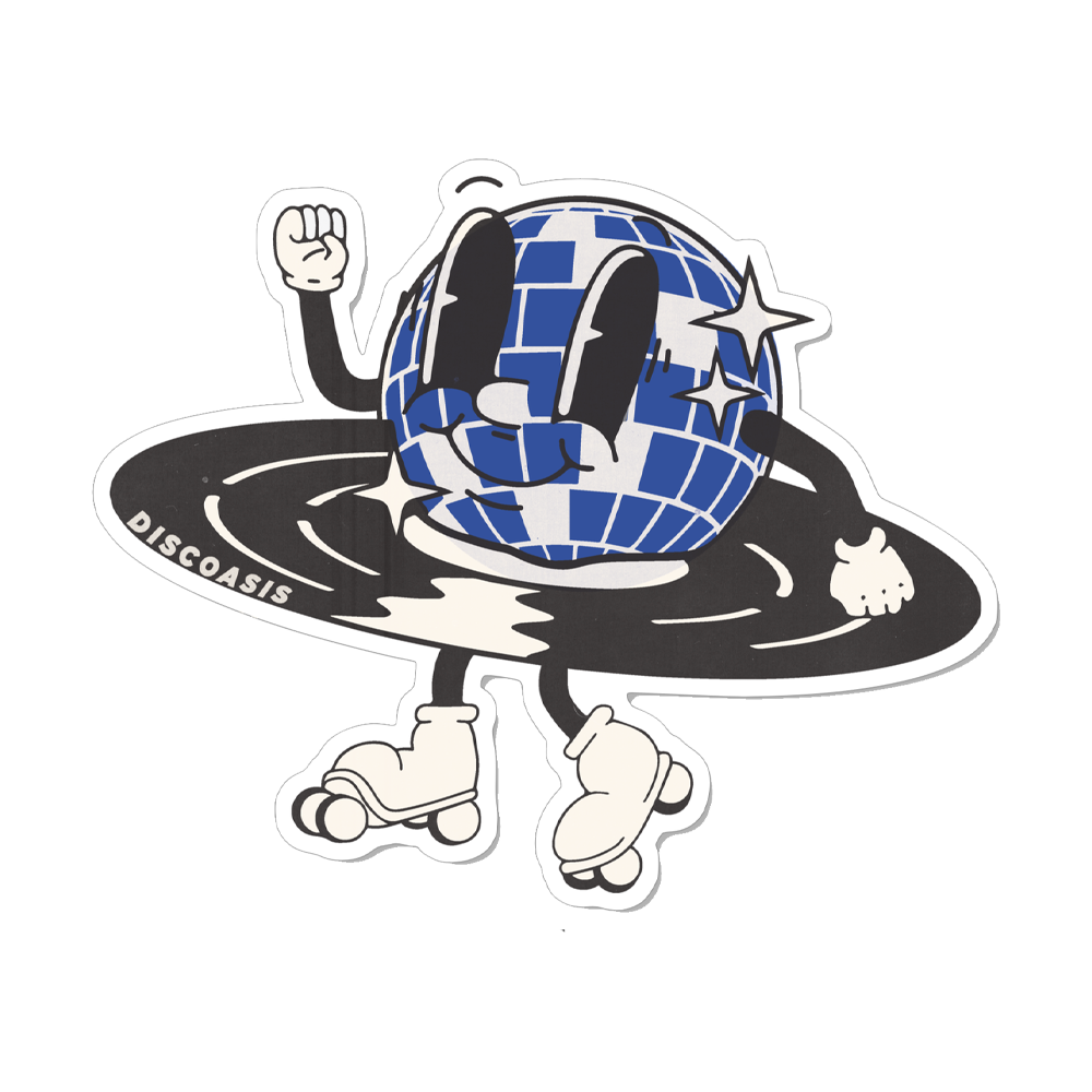 Roller Disco Paradise Sticker