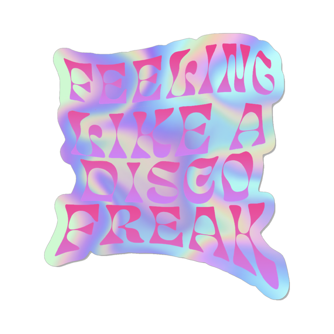 Disco Freak Sticker