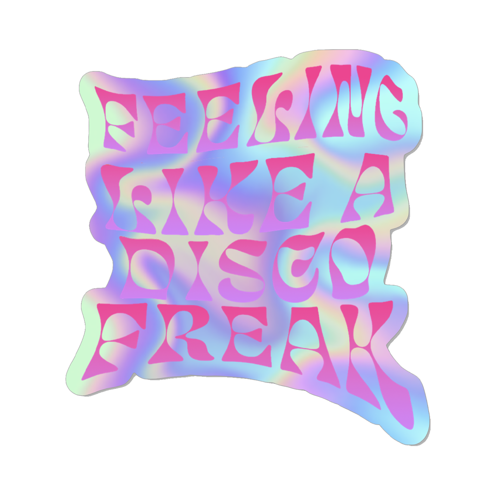 Disco Freak Sticker