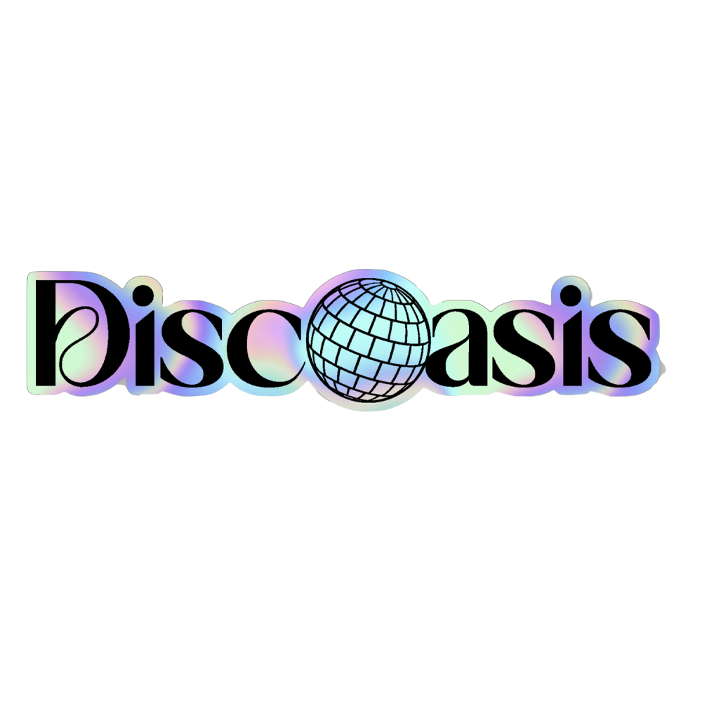 DiscOasis Logo Sticker